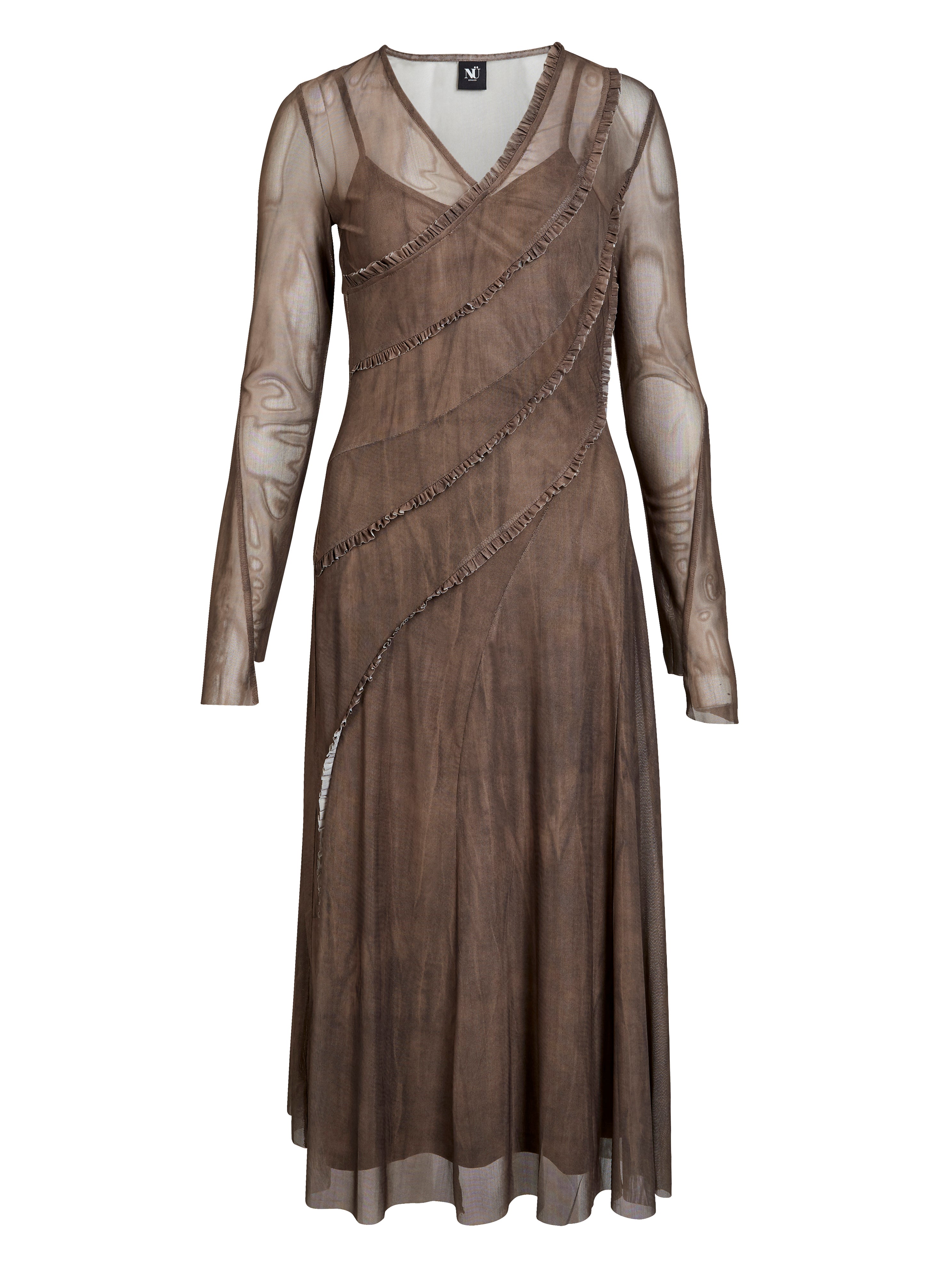 NÜ AGNA Kleid Kleider 289 Brown Mix
