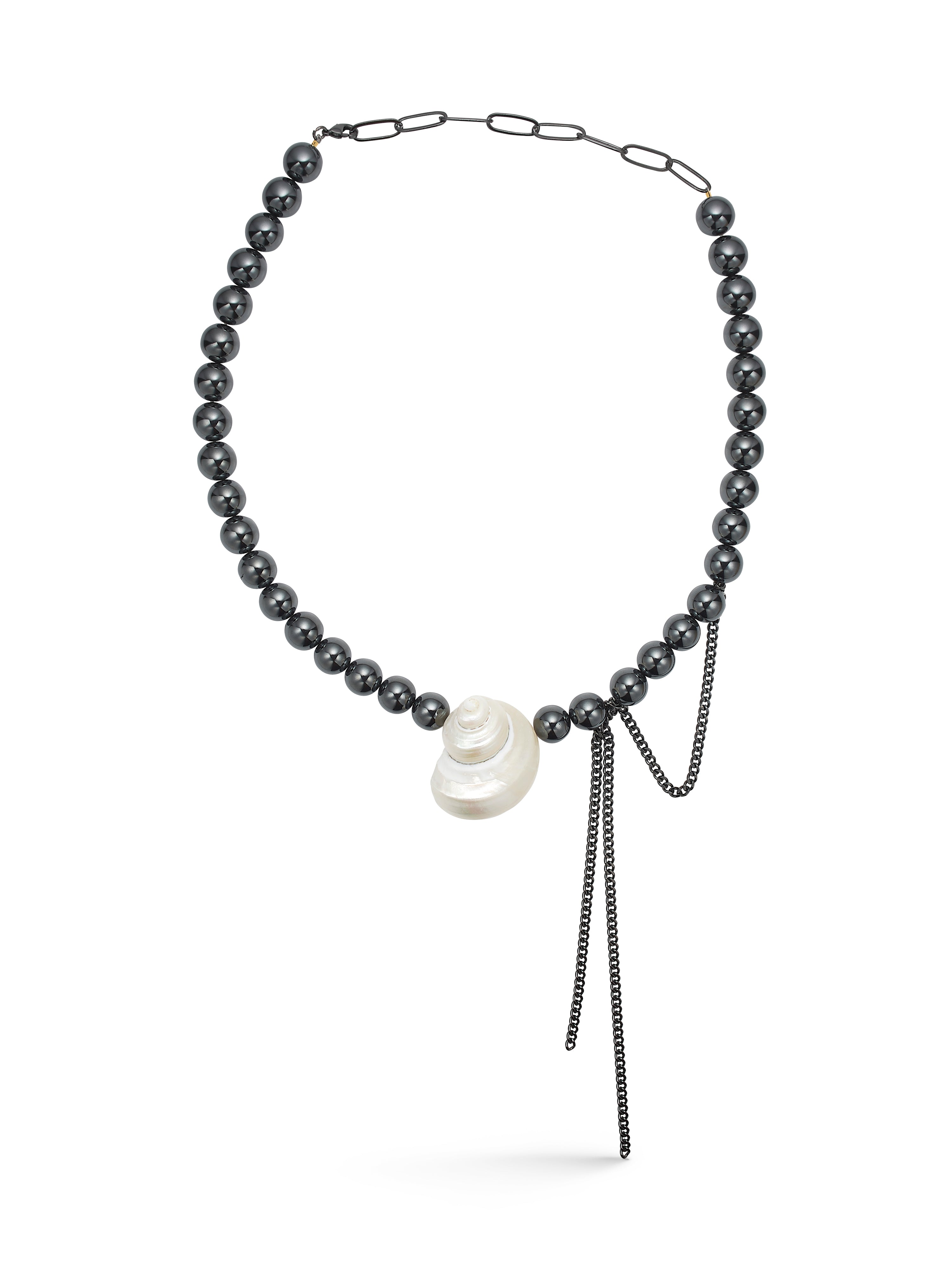 NÜ Cave Nr. 9 Halskette Jewellery Schwarz