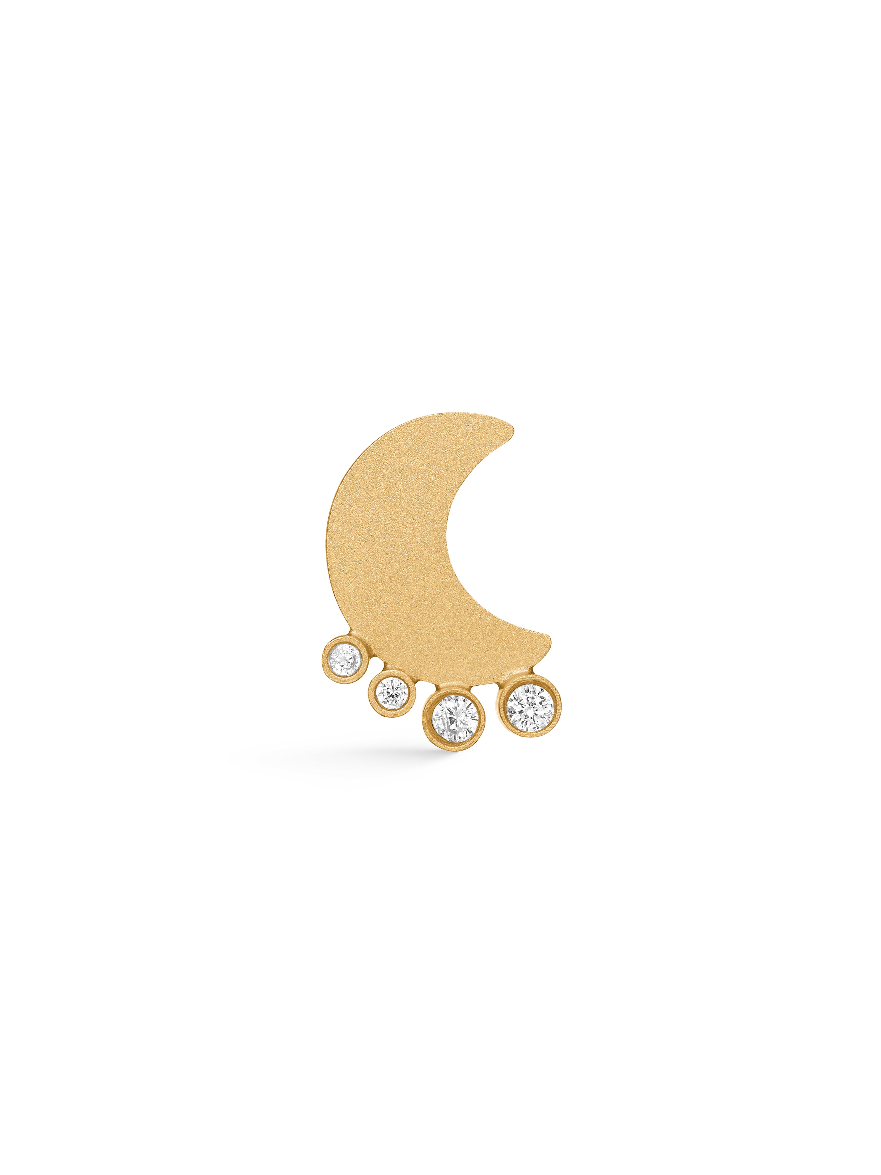 NÜ Moons No. 5 Ohrring Jewellery 011 Gold
