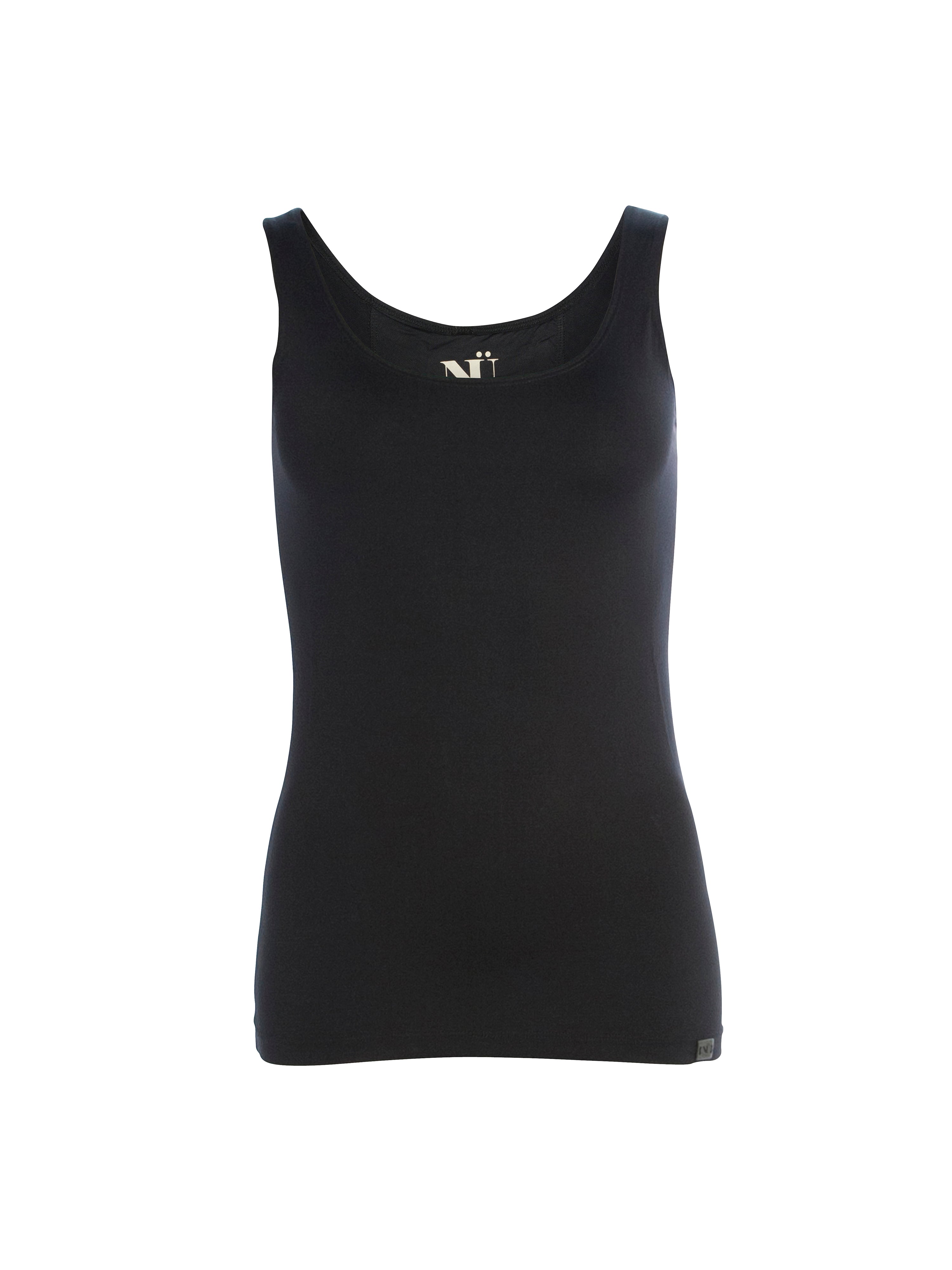 NÜ FOX Oberteil Tops und T-shirts Schwarz