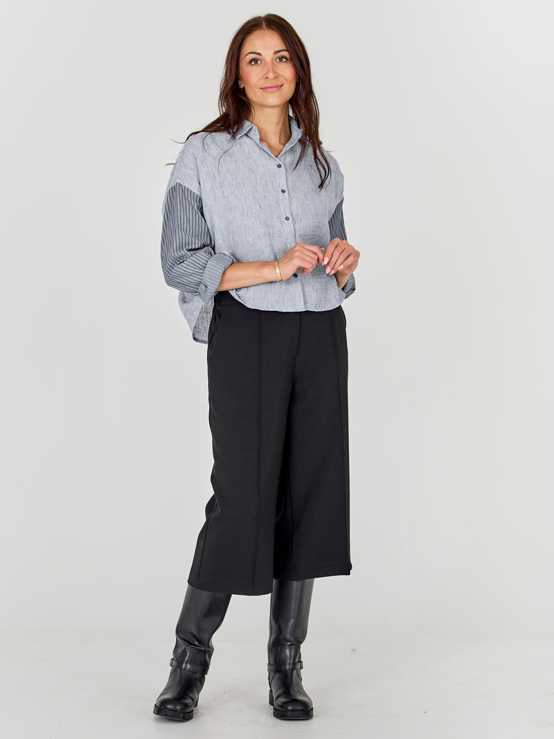 NÜ ABIRA Hemd Hemdblusen 402 Blue mix