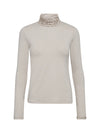 NÜ ADELE Rollkragen T-Shirt Tops und T-shirts 112 Bone
