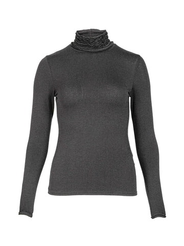 NÜ ADELE Rollkragen T-Shirt Tops und T-shirts 901 Grey