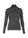 NÜ ADELE Rollkragen T-Shirt Tops und T-shirts 901 Grey