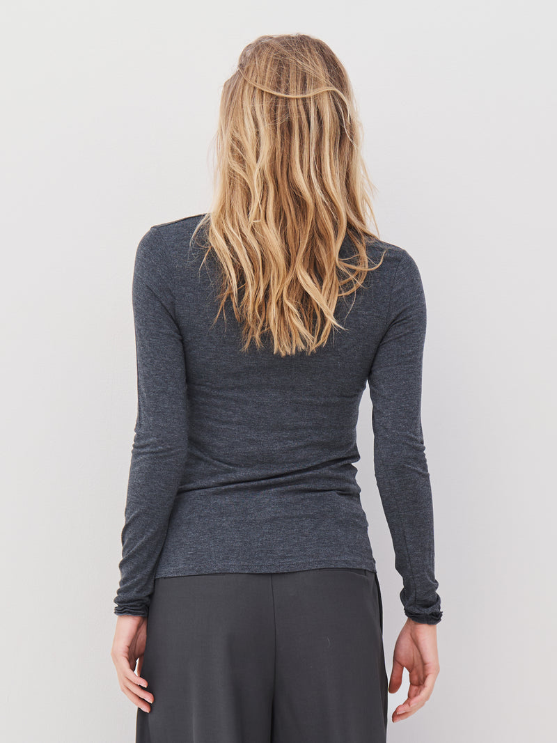 NÜ ADELE T-Shirt Tops und T-shirts 901 Grey