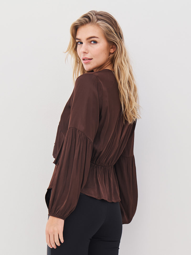 NÜ ADINA Bluse Blazers 235 Cappuccino