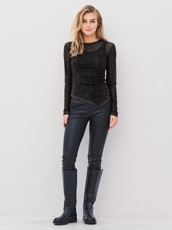 NÜ AGNA Bluse Blusen 000 Solid black