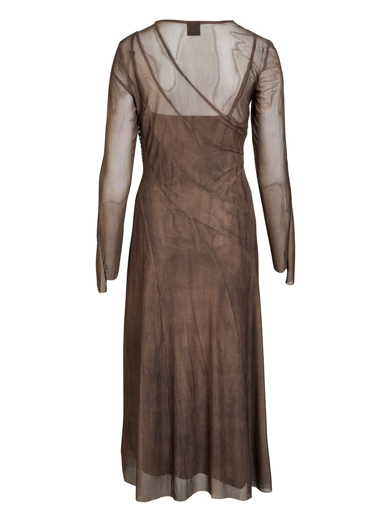 NÜ AGNA Kleid Kleider 289 Brown Mix