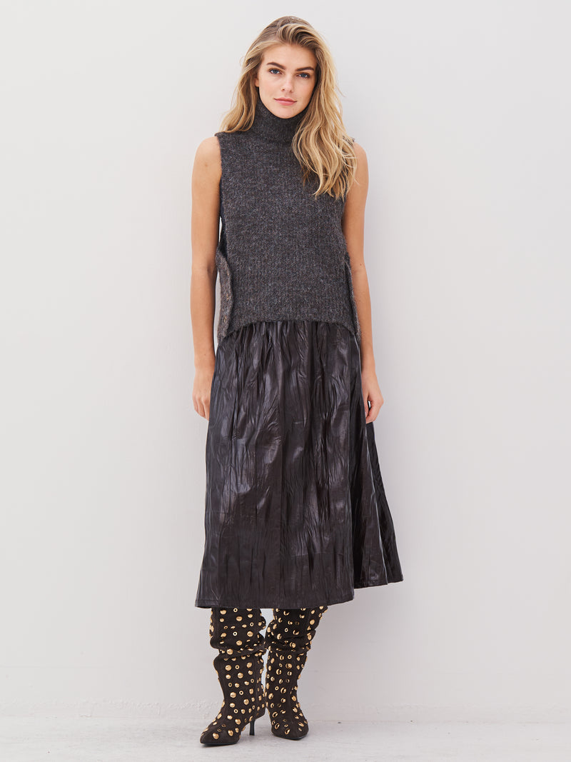 NÜ AGNES Strickweste Weste 289 Brown