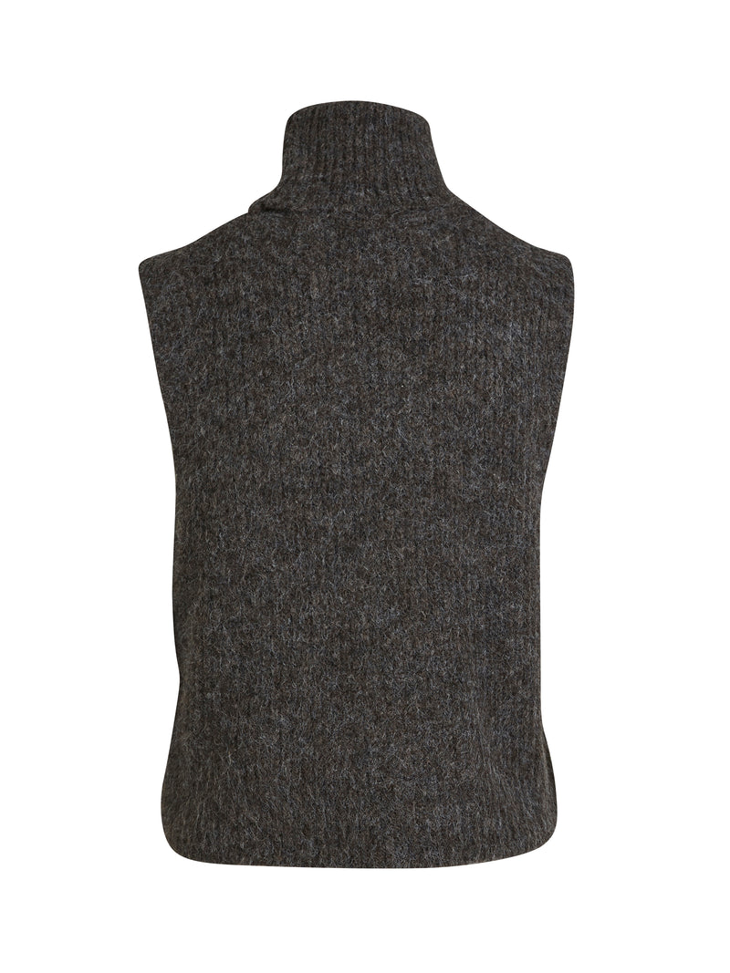 NÜ AGNES Strickweste Weste 289 Brown