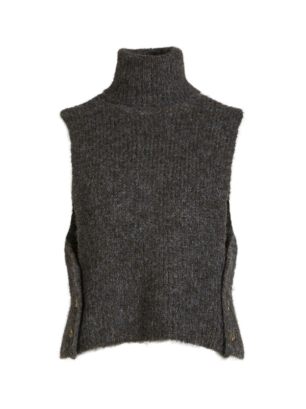 NÜ AGNES Strickweste Weste 289 Brown