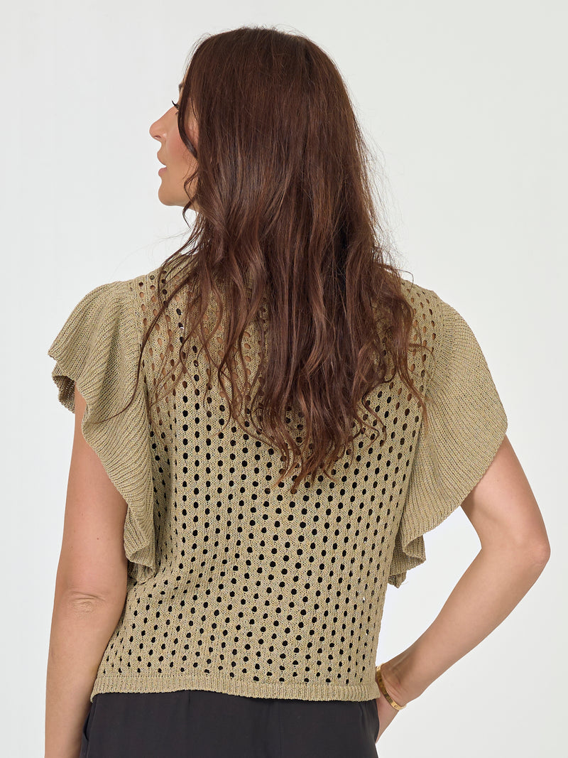 NÜ AIDA Strickbluse Blusen 393 Army