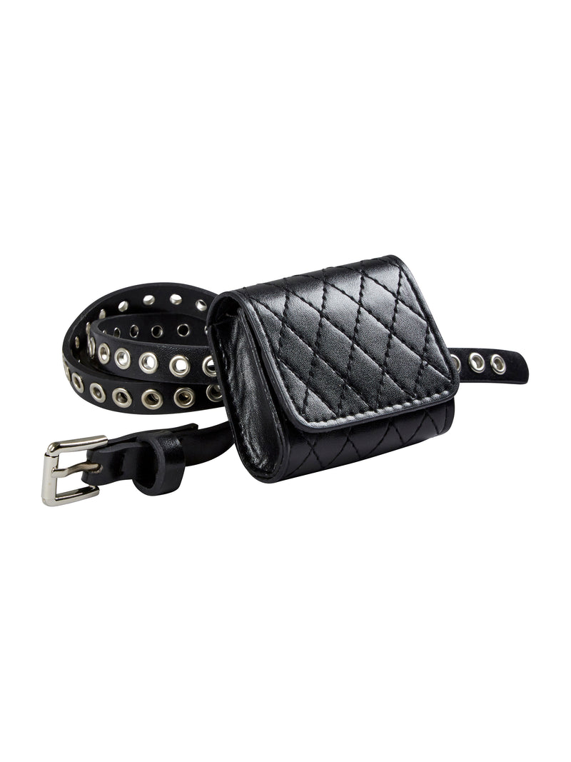 NÜ AKIA kleine Gürteltasche Taschen Schwarz