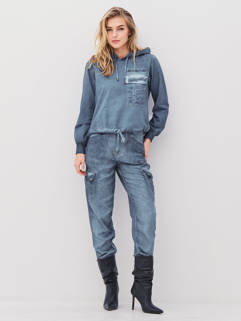 NÜ ALAJA Bluse Blusen 401 Blue