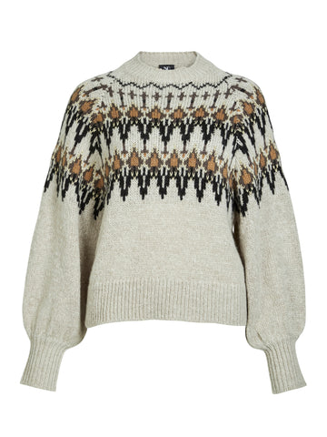 NÜ ALENA Strickbluse Blusen 112 Bone mix