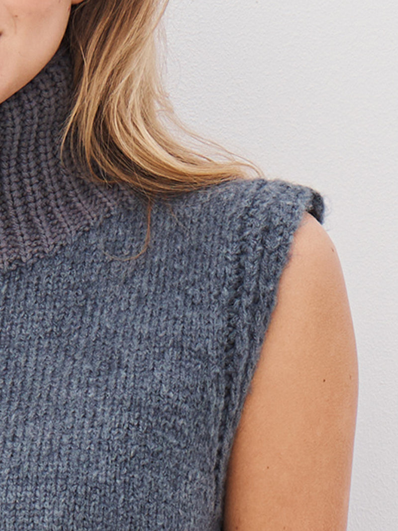 NÜ ALEXA Stricktop Tops und T-shirts 901 Grey