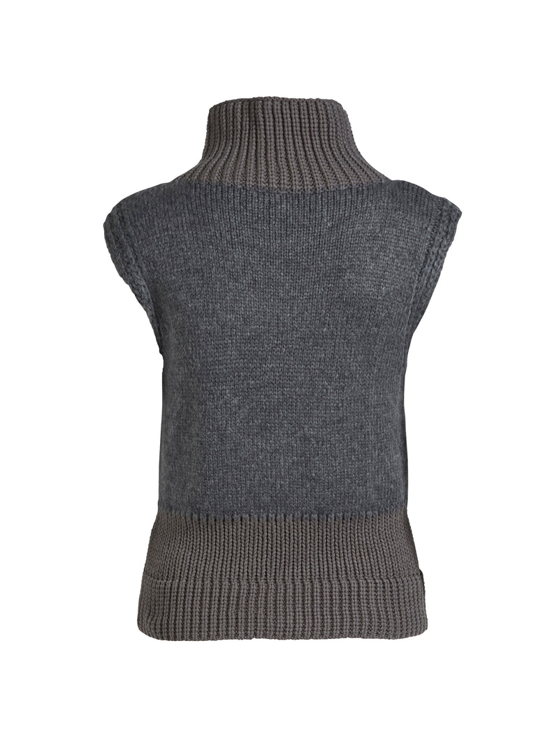 NÜ ALEXA Stricktop Tops und T-shirts 901 Grey