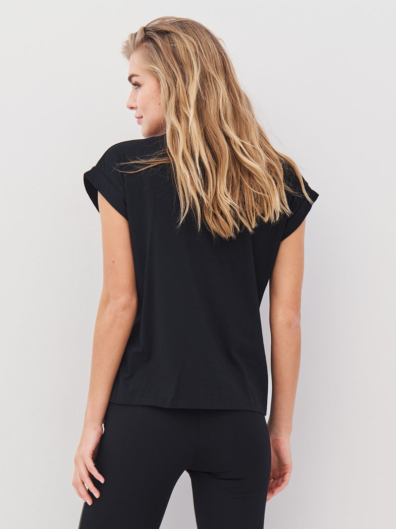 NÜ ALISE T-Shirt Tops und T-shirts 289 Brown Mix