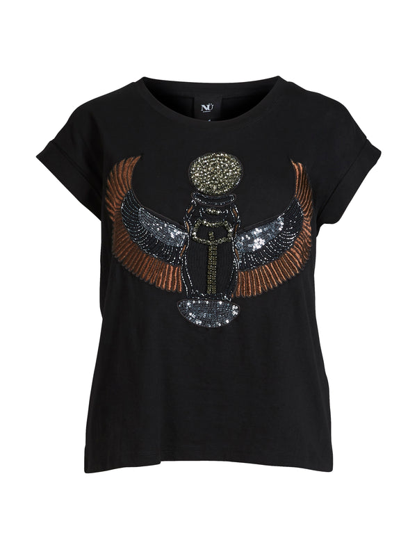 NÜ ALISE T-Shirt Tops und T-shirts 289 Brown Mix
