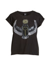 NÜ ALISE T-Shirt Tops und T-shirts 901 Grey mix