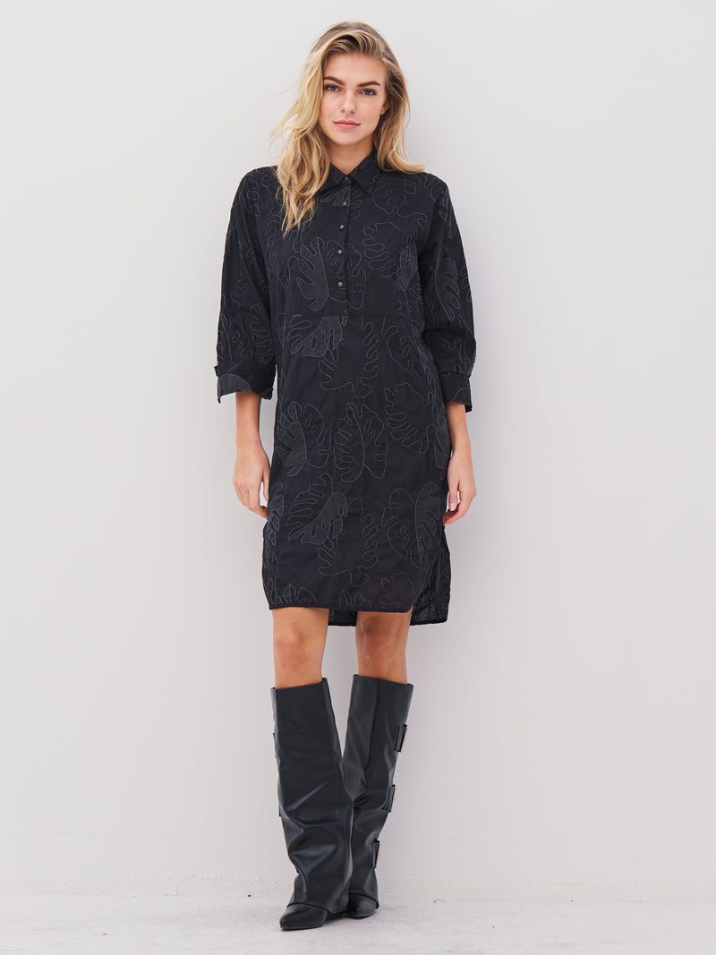 NÜ ALLIE Kleid Kleider Schwarz mix