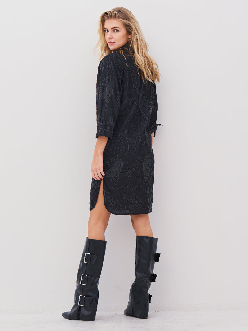 NÜ ALLIE Kleid Kleider Schwarz mix