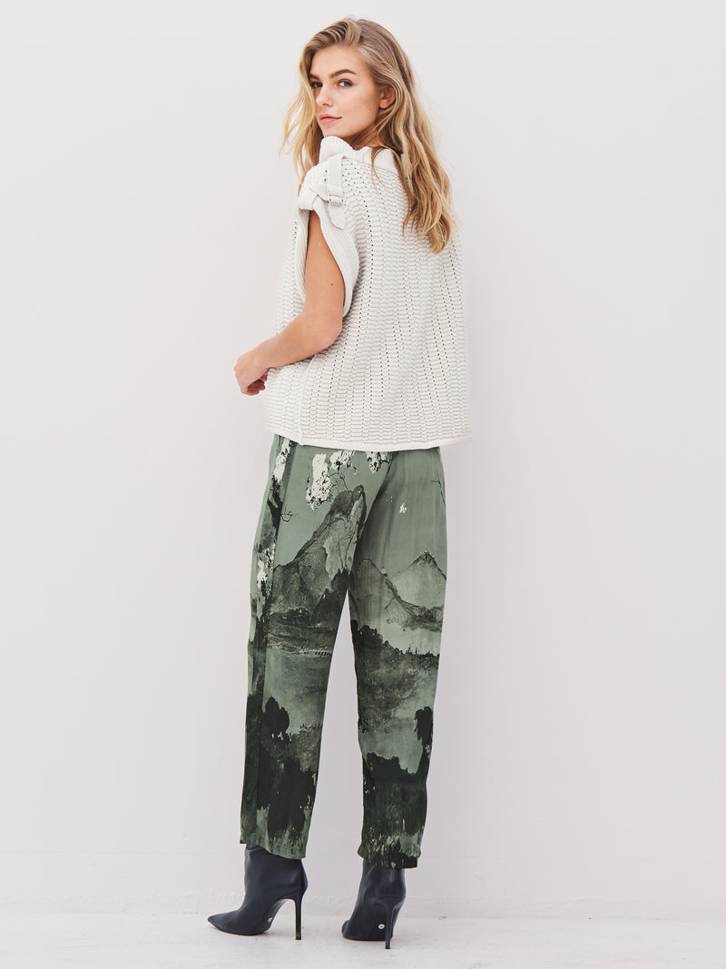 NÜ ALLI Hose Hosen 393 Army Mix