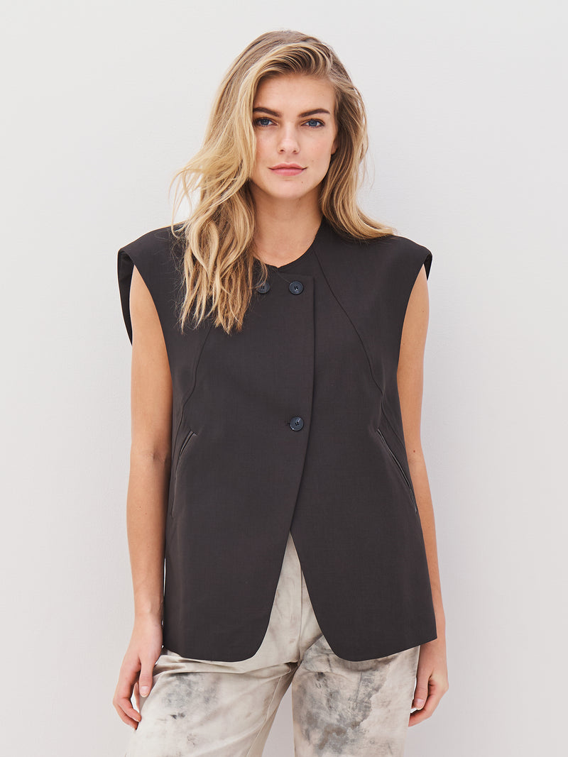 NÜ AMALIE Weste Weste 289 Brown