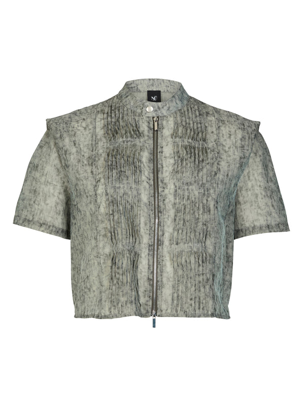 NÜ AMELI Bluse Blusen 393 Army Mix