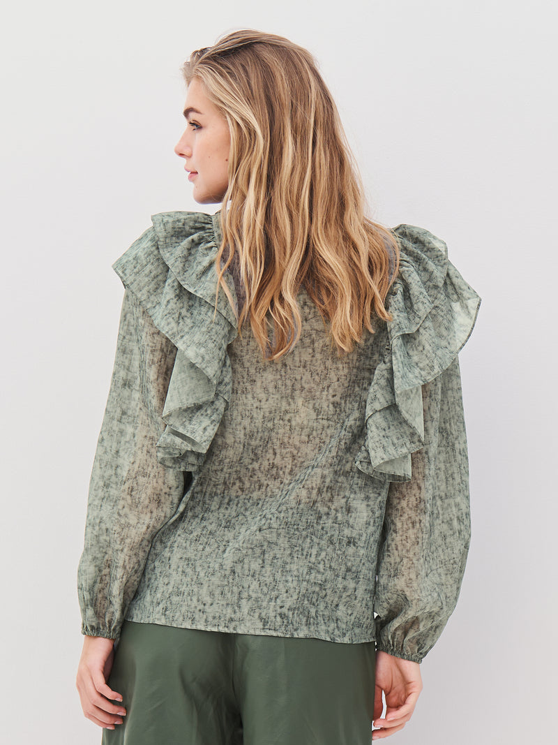NÜ AMELI Hemd Hemdblusen 393 Army Mix