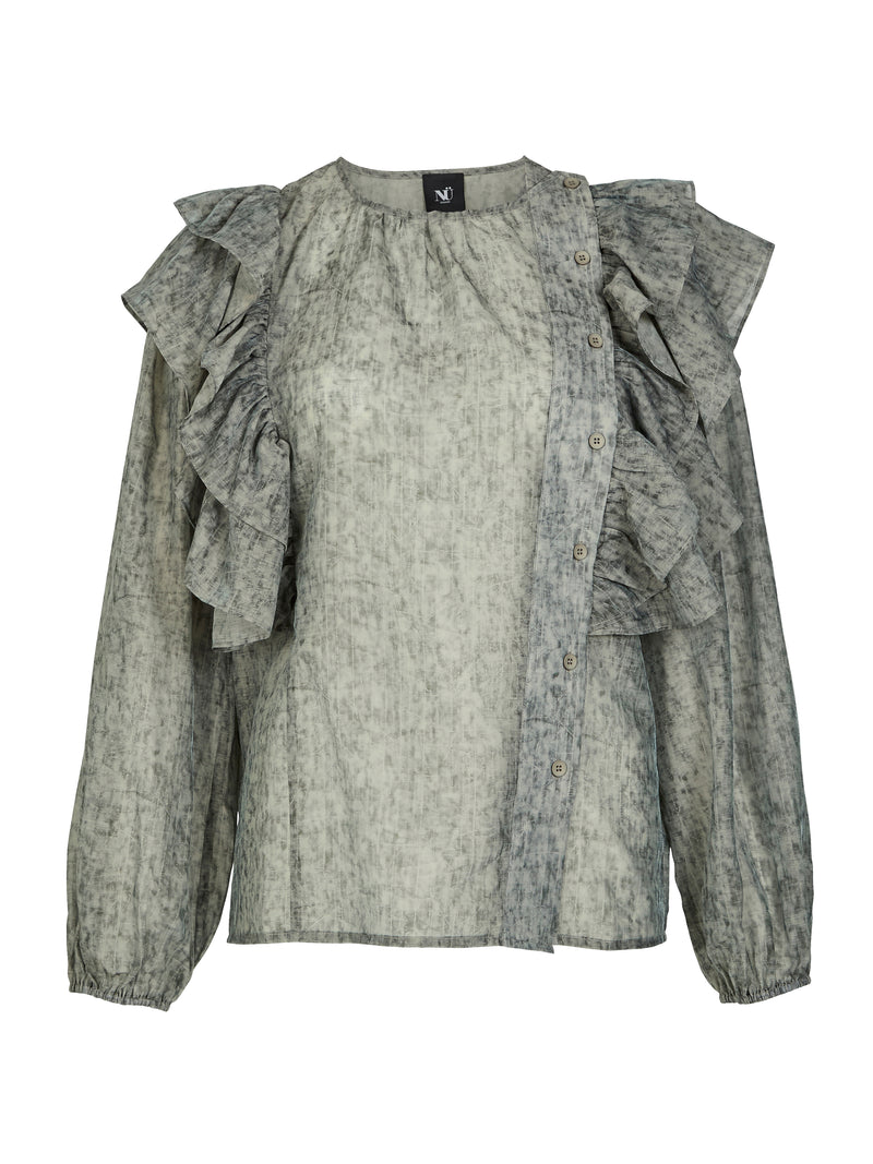 NÜ AMELI Hemd Hemdblusen 393 Army Mix