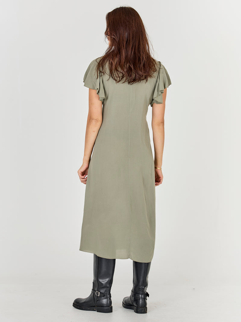 NÜ ANA Kleid Kleider 343 Dust army