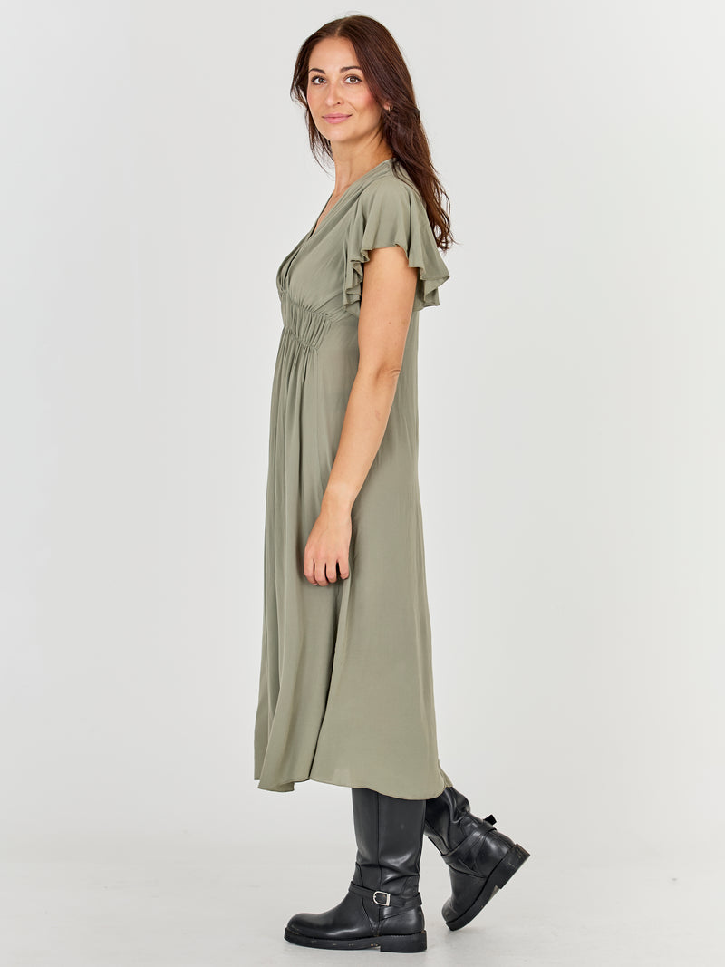 NÜ ANA Kleid Kleider 343 Dust army