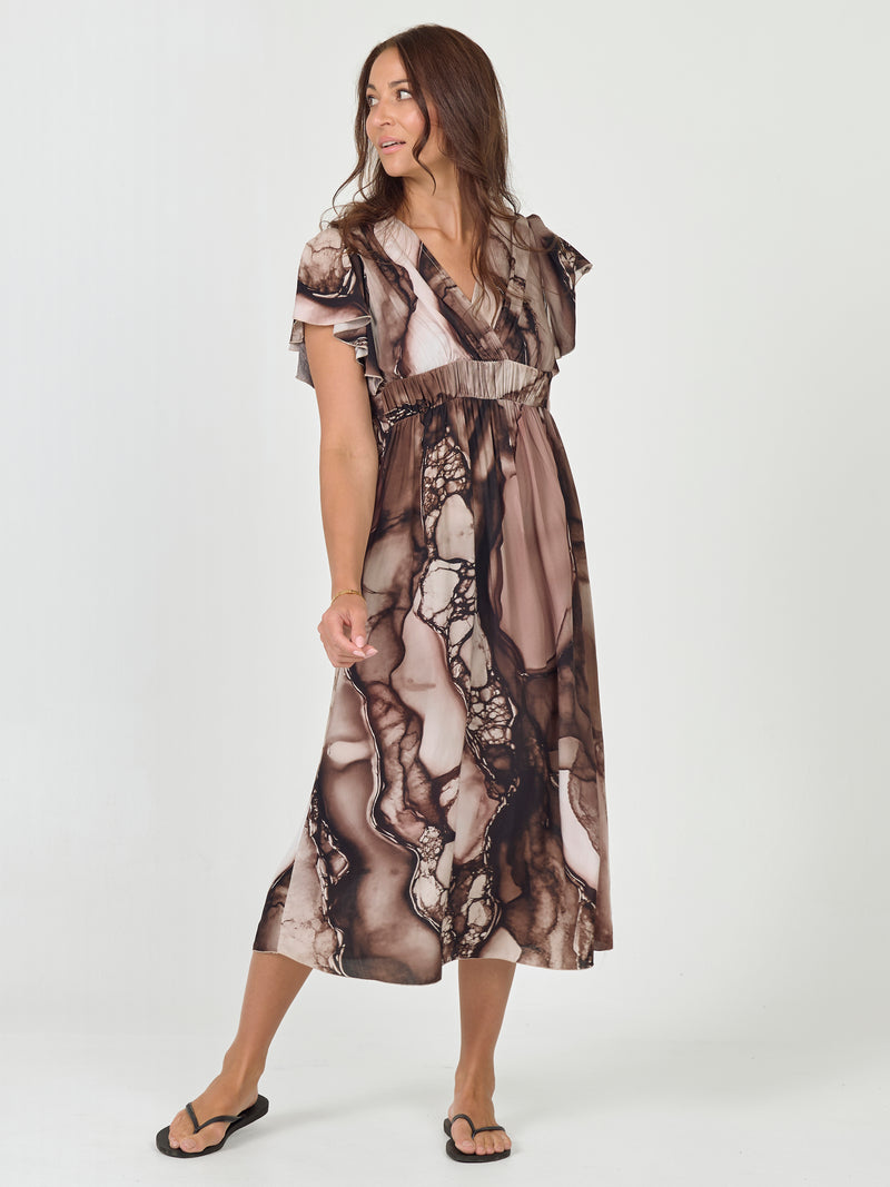 NÜ ANA bedrucktes Kleid Kleider 001 Print