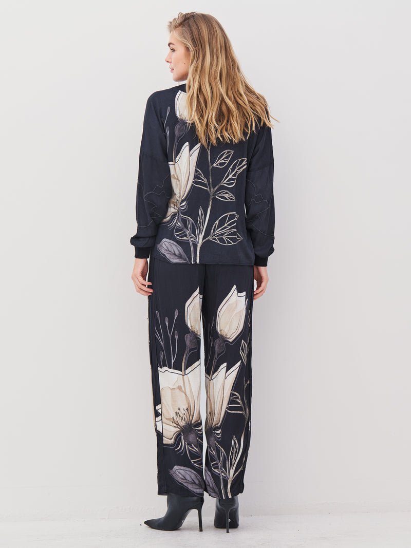 NÜ ANDY Hose Hosen Schwarz mix