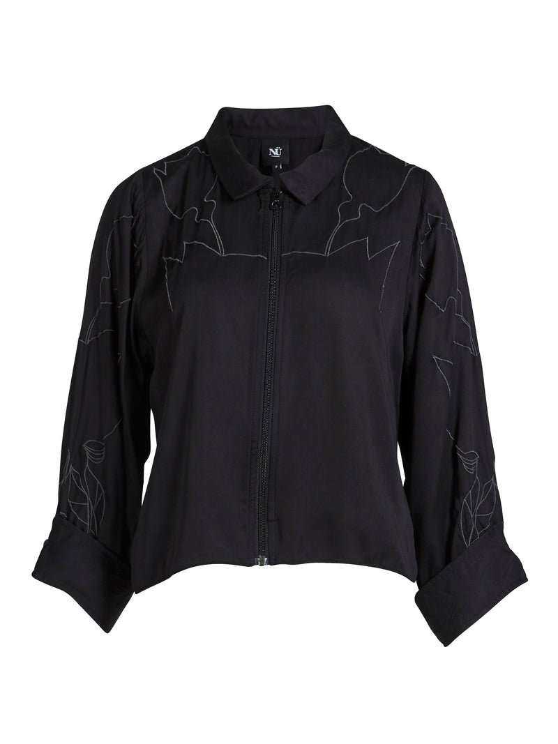 NÜ ANDY Jacke Jacken Schwarz mix