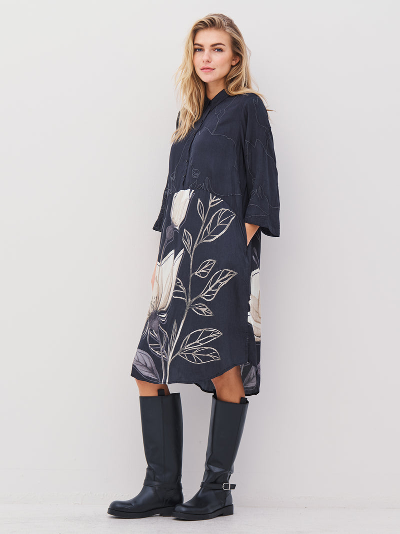 NÜ ANDY Kleid Kleider Schwarz mix