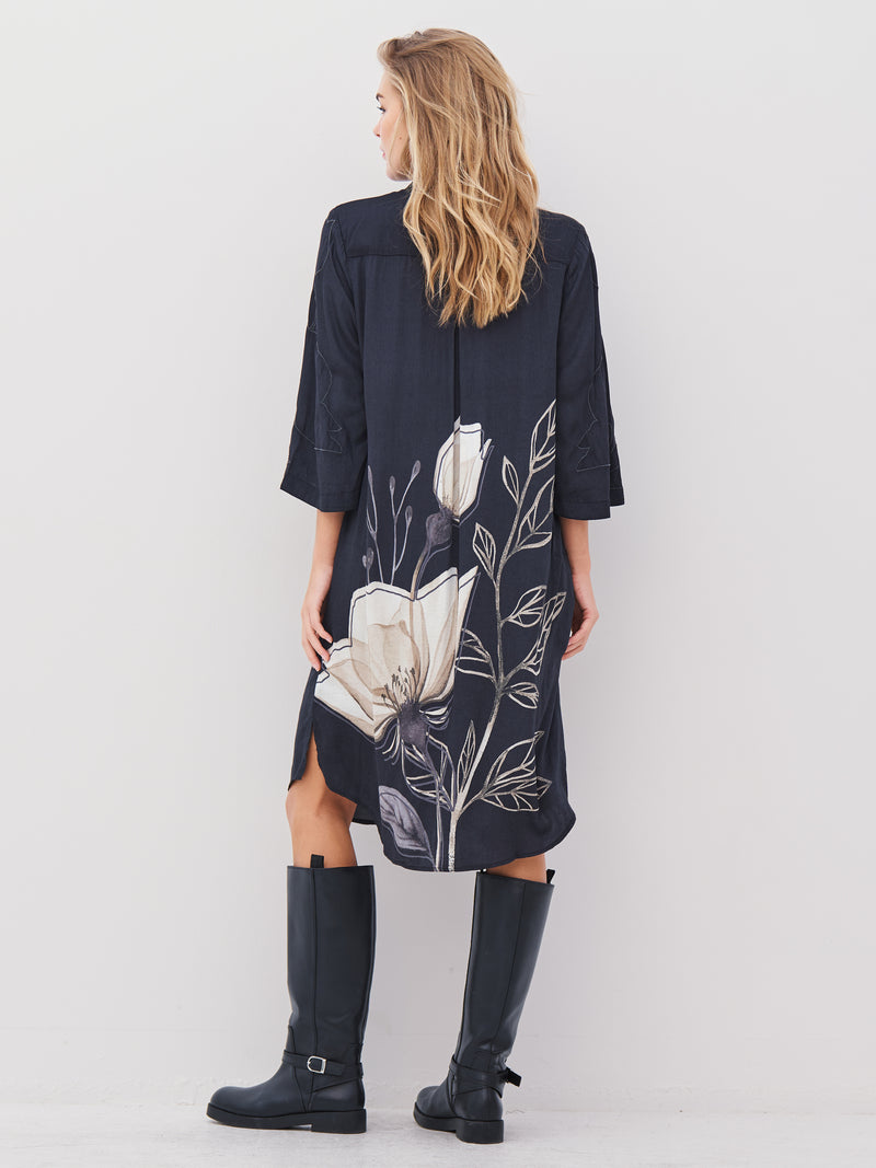 NÜ ANDY Kleid Kleider Schwarz mix