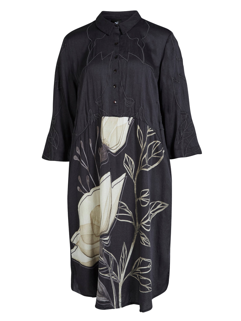 NÜ ANDY Kleid Kleider Schwarz mix
