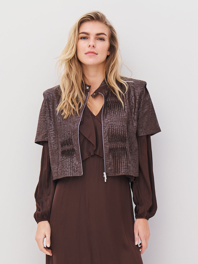 NÜ ANETT Bluse Blusen 235 Cappuccino