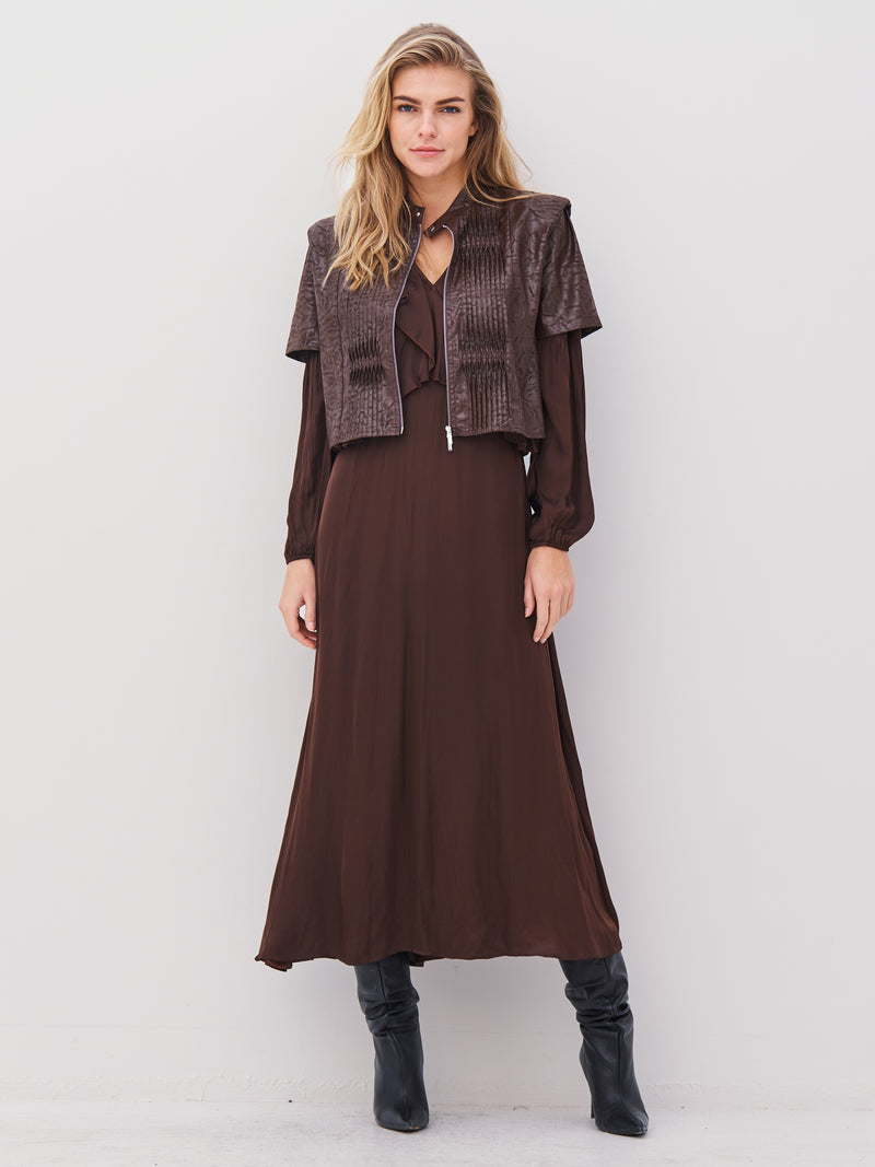 NÜ ANETT Bluse Blusen 235 Cappuccino