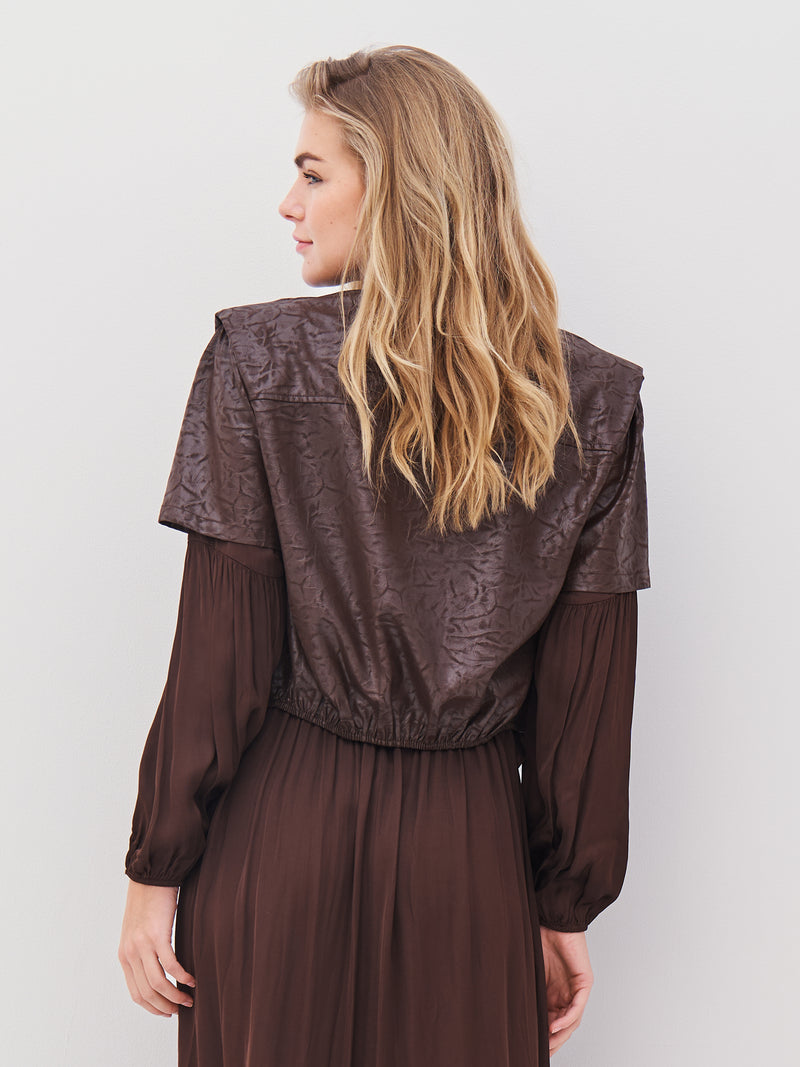NÜ ANETT Bluse Blusen 235 Cappuccino