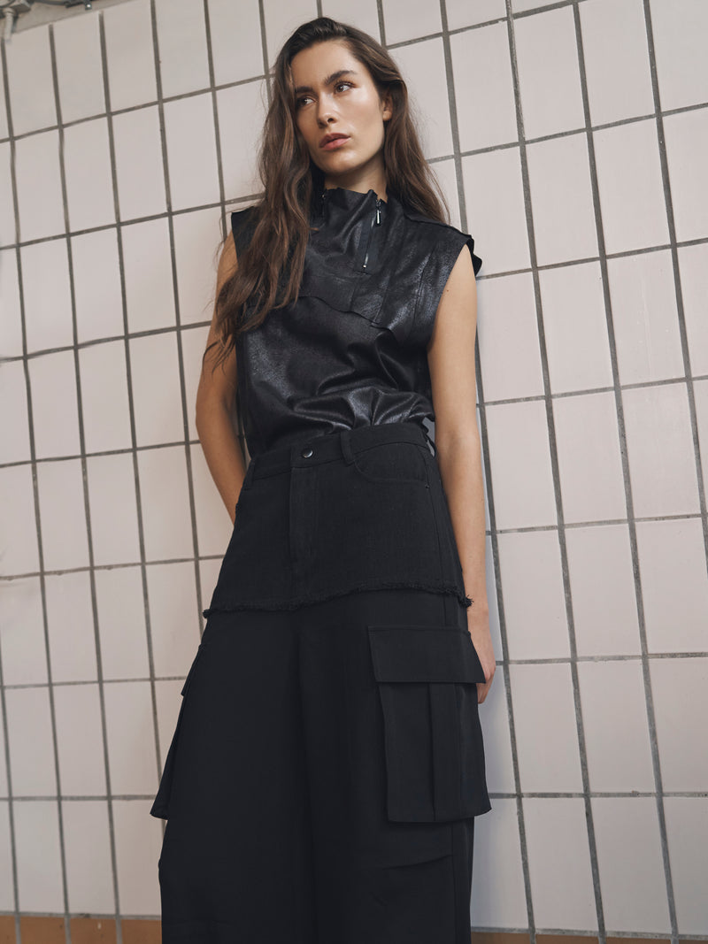 NÜ ANINA Hose Hosen Schwarz