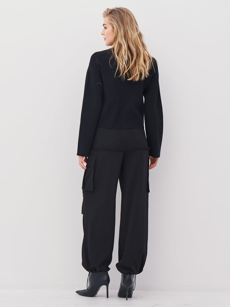 NÜ ANINA Hose Hosen Schwarz