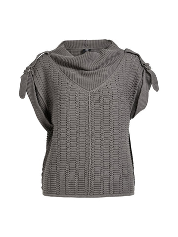 NÜ ANJA Strickbluse Blusen 901 Grey mix