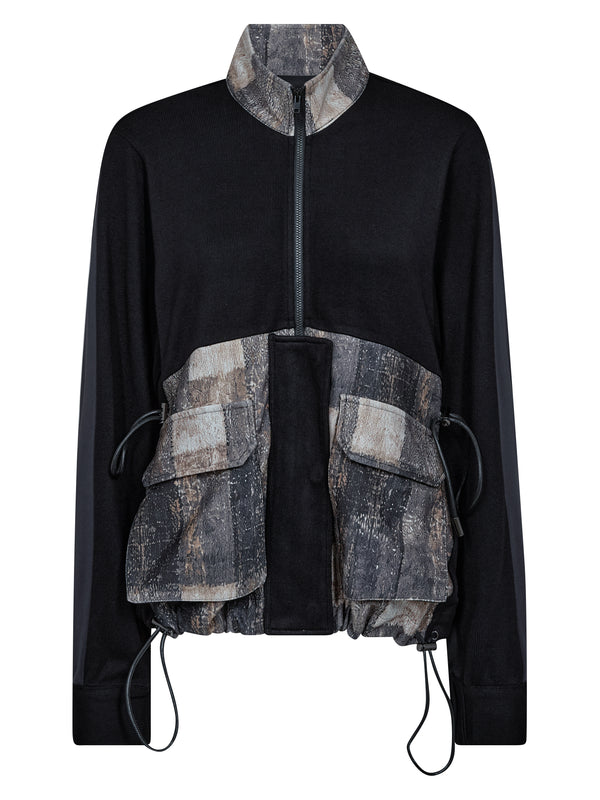 NÜ ANNA Jacke Jacken Schwarz mix