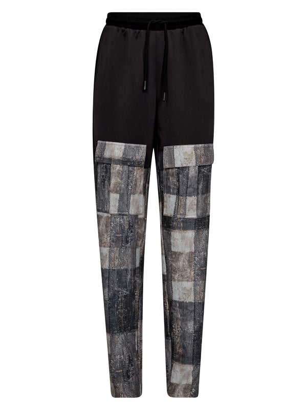 NÜ ANNA trousers Hosen Schwarz mix