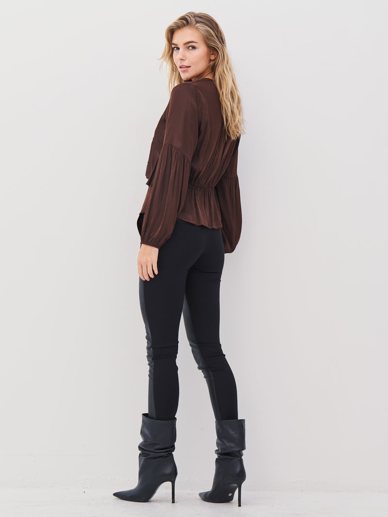 NÜ APRIL Leggings Leggings Schwarz