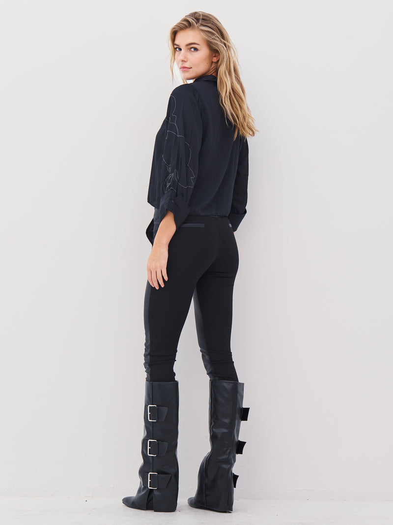 NÜ APRIL Leggings Leggings Schwarz
