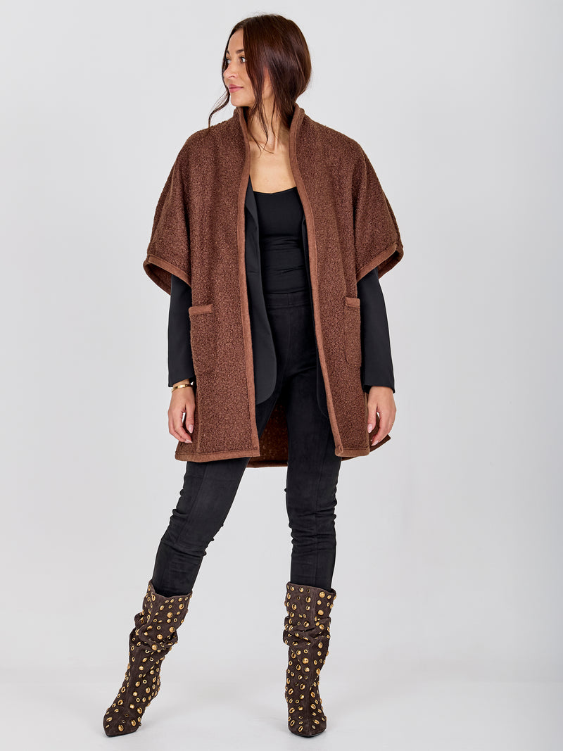NÜ ARIA Weste Weste 224 Dark Brown